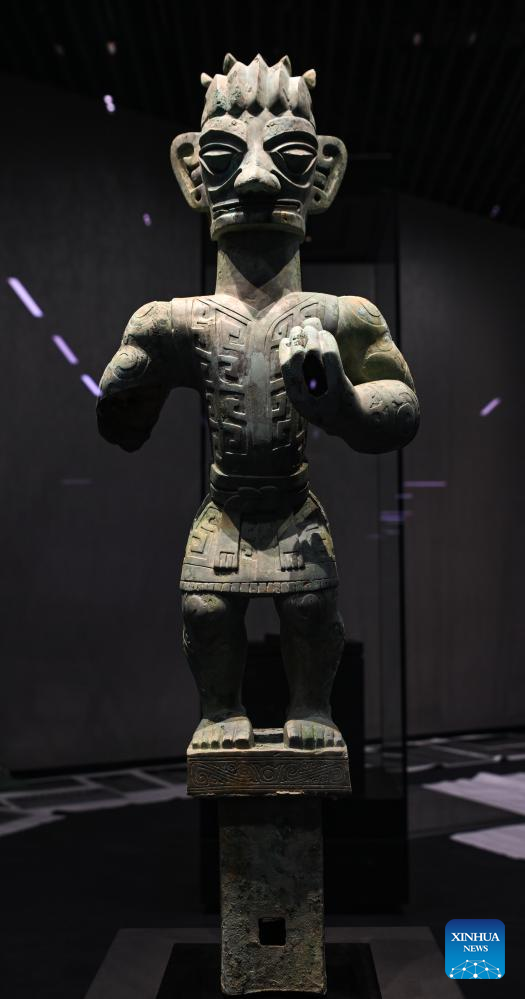 New Sanxingdui Museum building starts trial operation in SW China's Sichuan