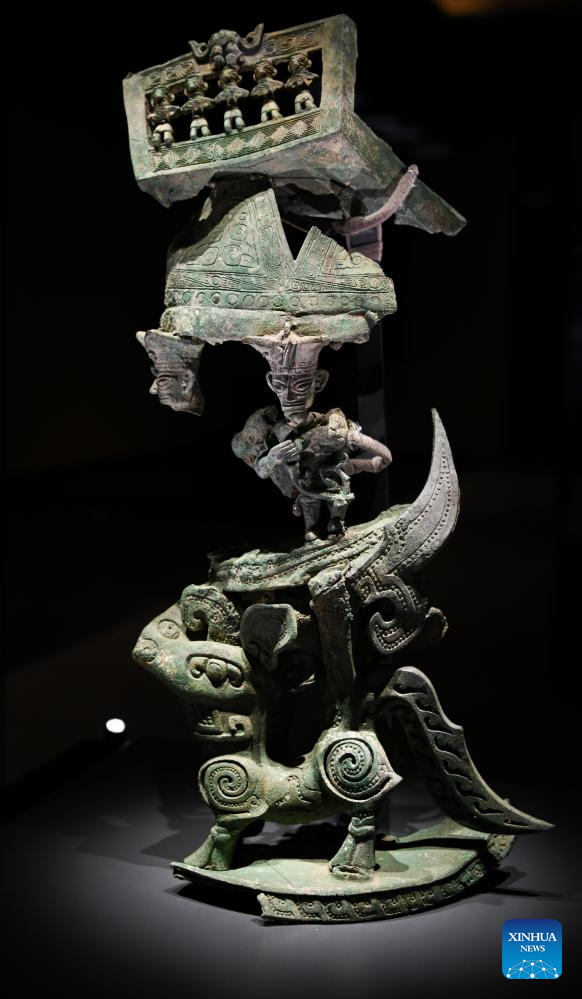 New Sanxingdui Museum building starts trial operation in SW China's Sichuan