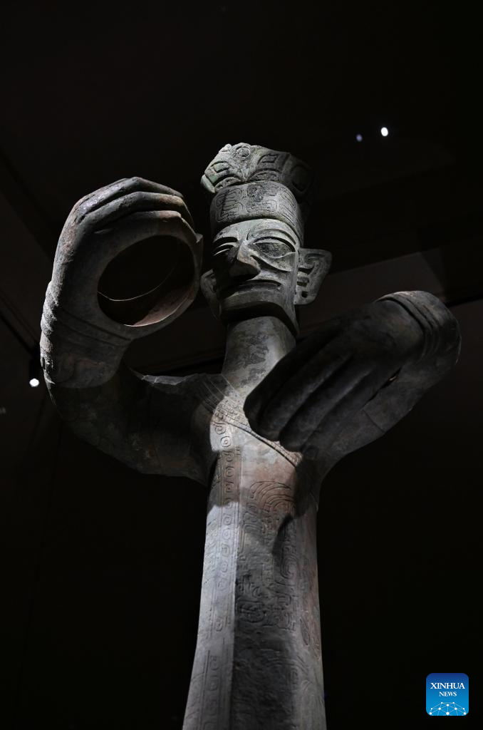New Sanxingdui Museum building starts trial operation in SW China's Sichuan