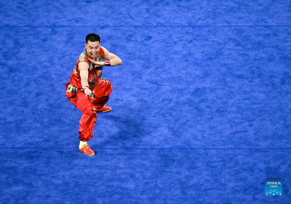 Chengdu Universiade | China's Cao Maoyuan wins first gold at Universiade with victory in martial arts