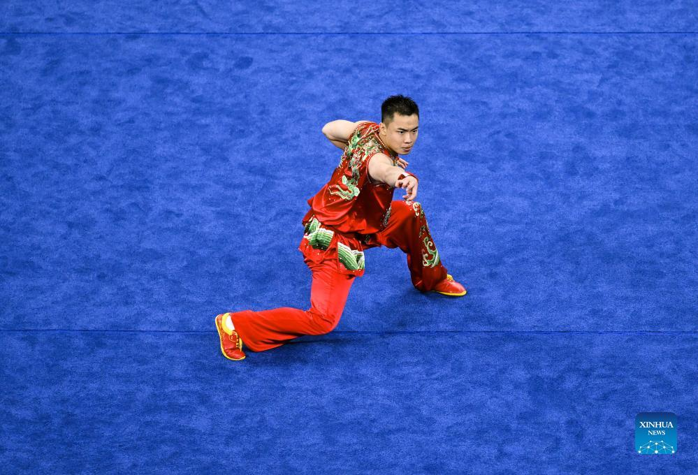 Chengdu Universiade | China's Cao Maoyuan wins first gold at Universiade with victory in martial arts