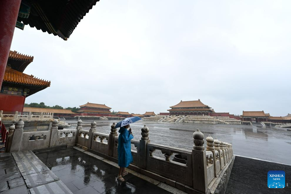 Forbidden City remains free of flooding thanks to sound drainage system