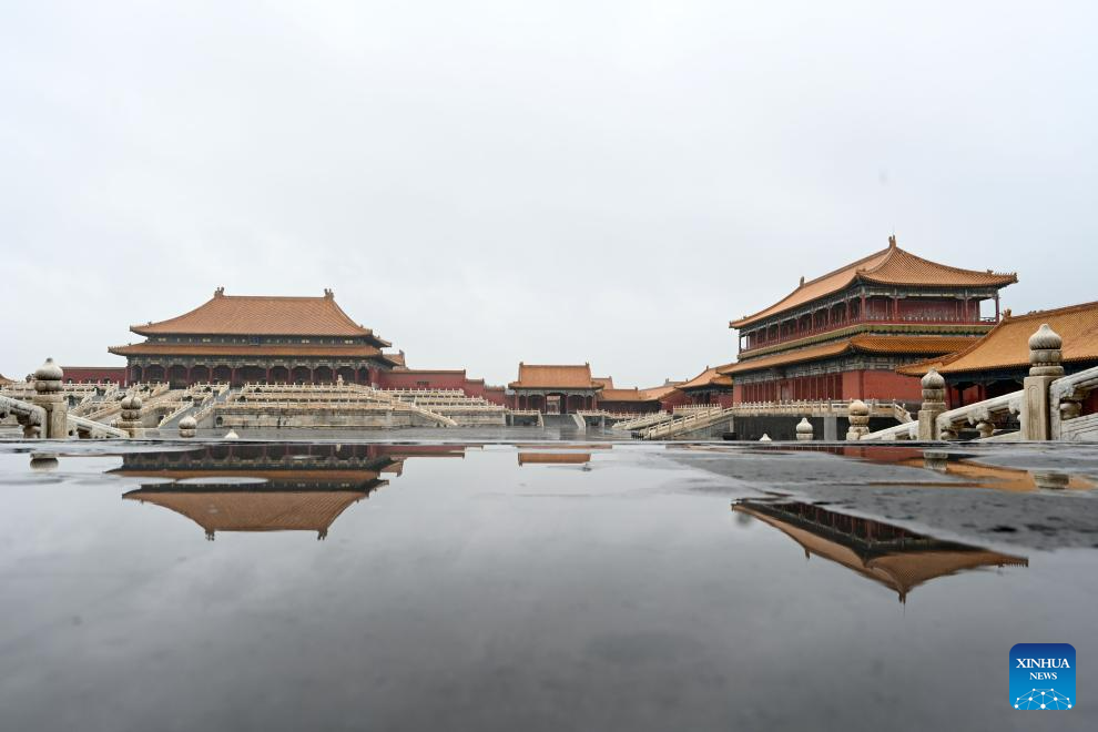 Forbidden City remains free of flooding thanks to sound drainage system