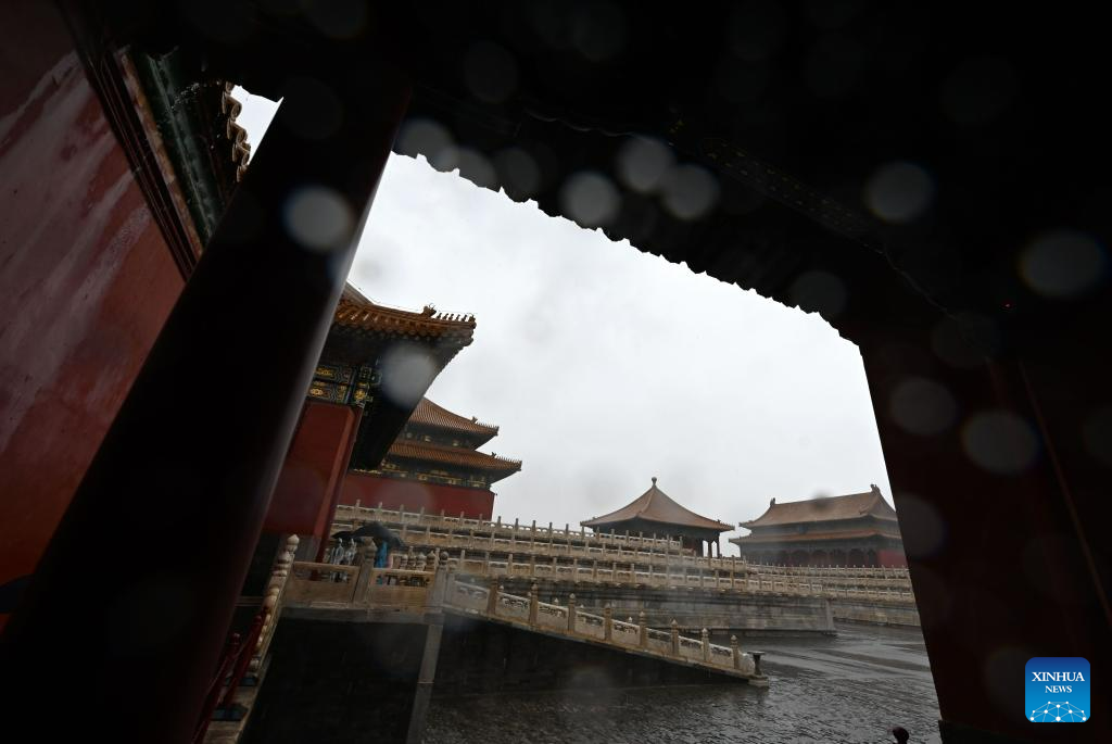 Forbidden City remains free of flooding thanks to sound drainage system