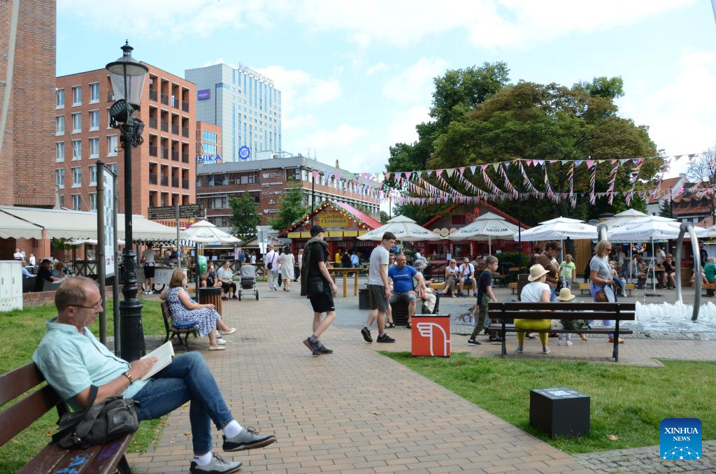 St. Dominic's Fair held in Gdansk, Poland