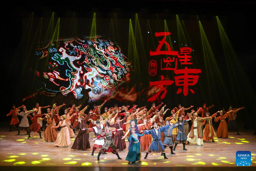 Dance drama presented during 6th China Xinjiang In'l Dance Festival