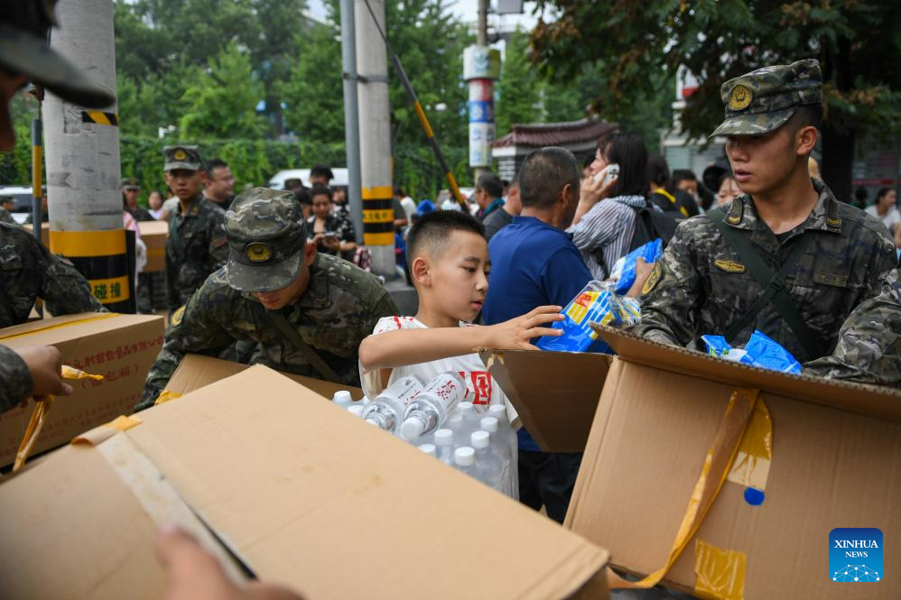 Trapped passengers in Mentougou District of Beijing safely transferred