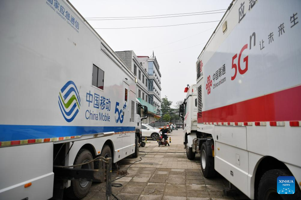 Rescue underway in flood-hit Zhuozhou City