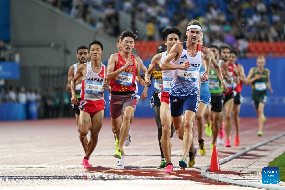 Highlights of athletics at Chengdu Universiade