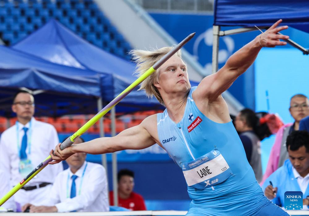 Highlights of athletics at Chengdu Universiade