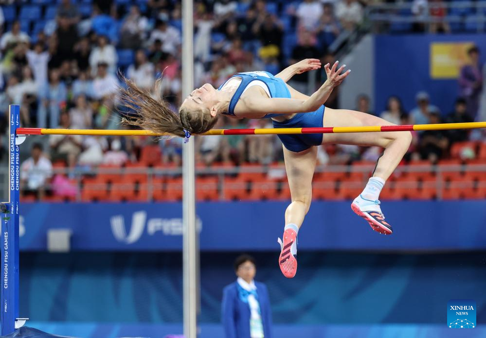 Highlights of athletics at Chengdu Universiade