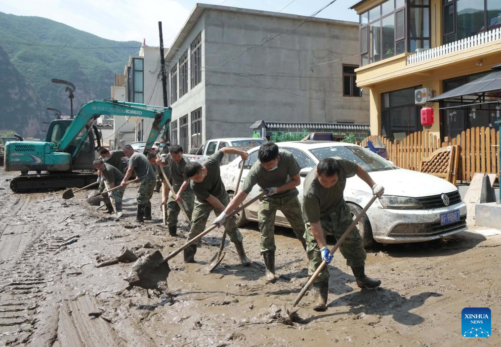 N China's Laishui County steps up post-typhoon recovery work