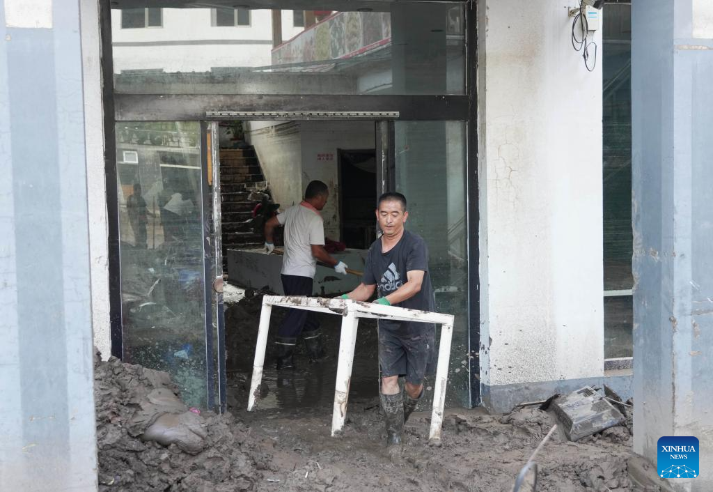 N China's Laishui County steps up post-typhoon recovery work