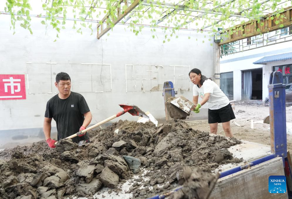 N China's Laishui County steps up post-typhoon recovery work