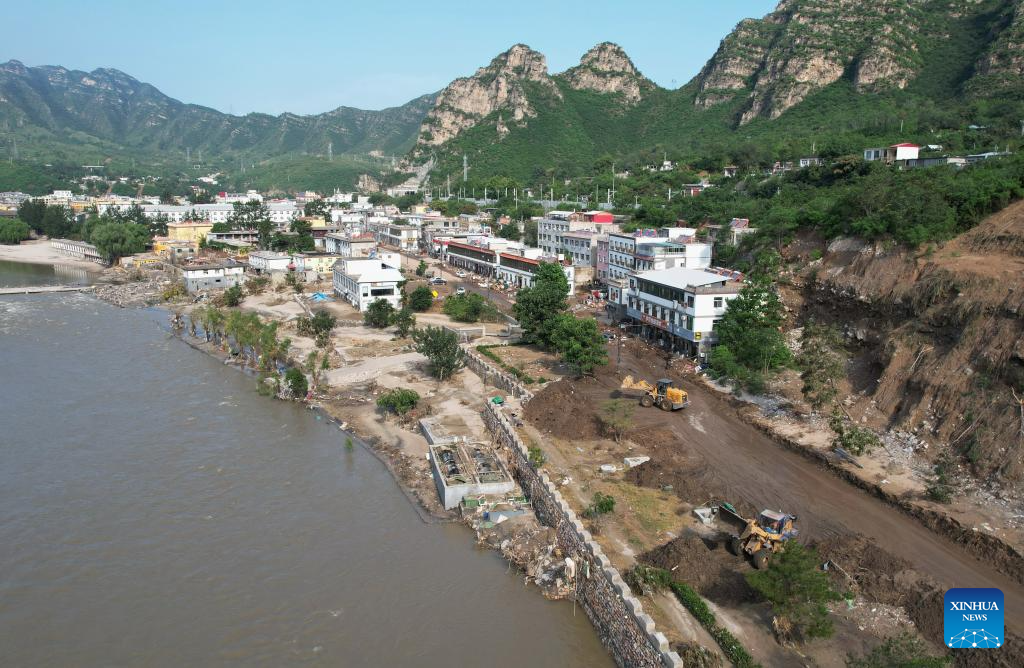 N China's Laishui County steps up post-typhoon recovery work