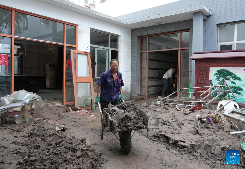 N China's Laishui County steps up post-typhoon recovery work