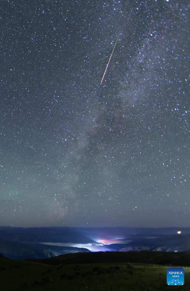 In pics: Perseid meteor shower over SW China's Sichuan