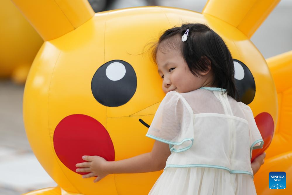 Pokemon festival held in Yokohama, Japan