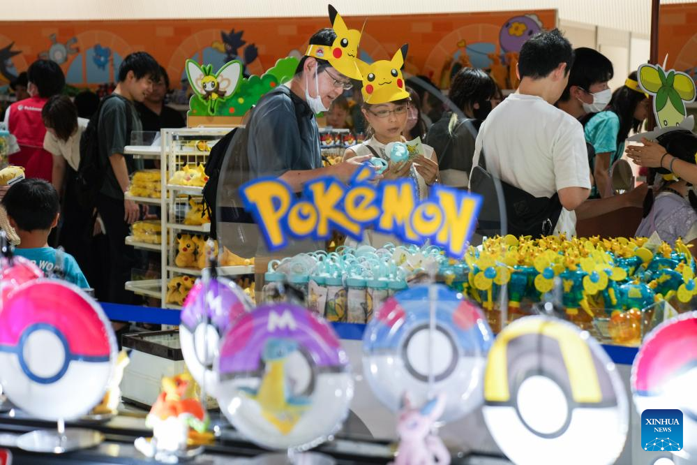 Pokemon festival held in Yokohama, Japan