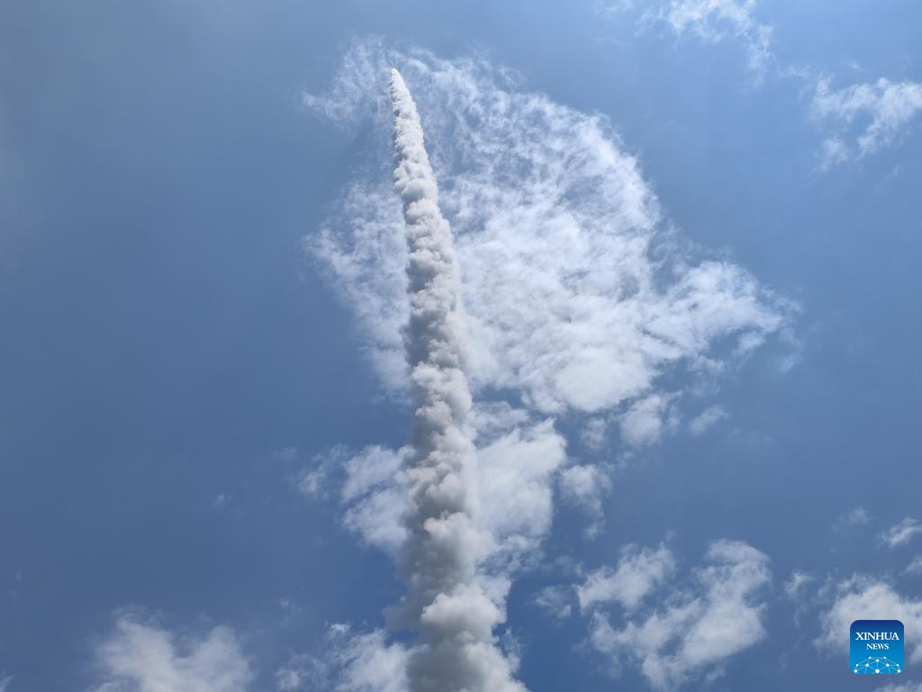 China's Kuaizhou-1A rocket launches five new satellites