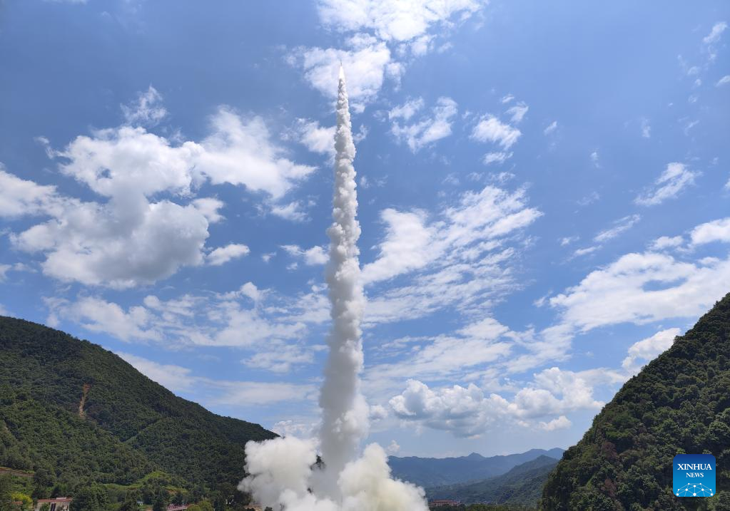 China's Kuaizhou-1A rocket launches five new satellites