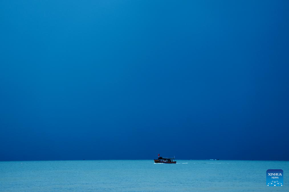 View of Jintan beach in China's Guangxi