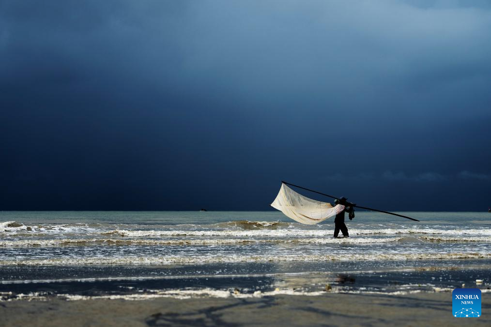 View of Jintan beach in China's Guangxi