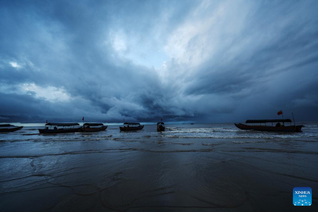 View of Jintan beach in China's Guangxi