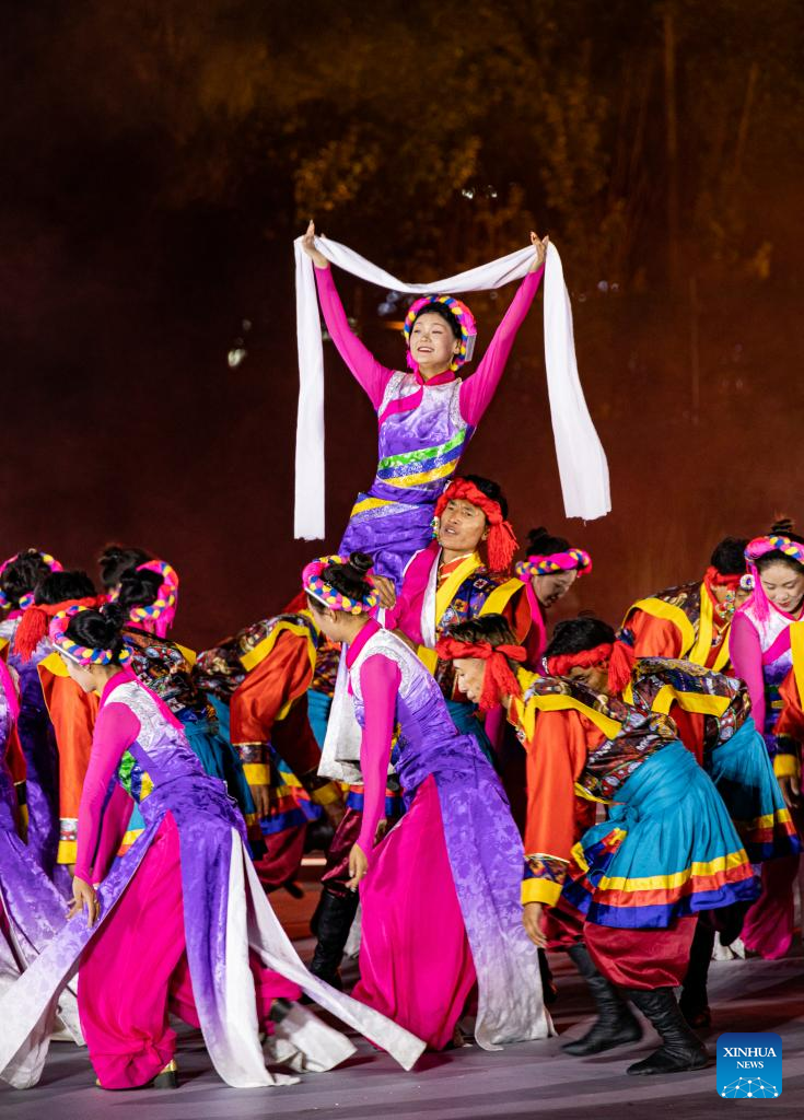 In pics: opening ceremony of traditional Lhasa Shoton Festival