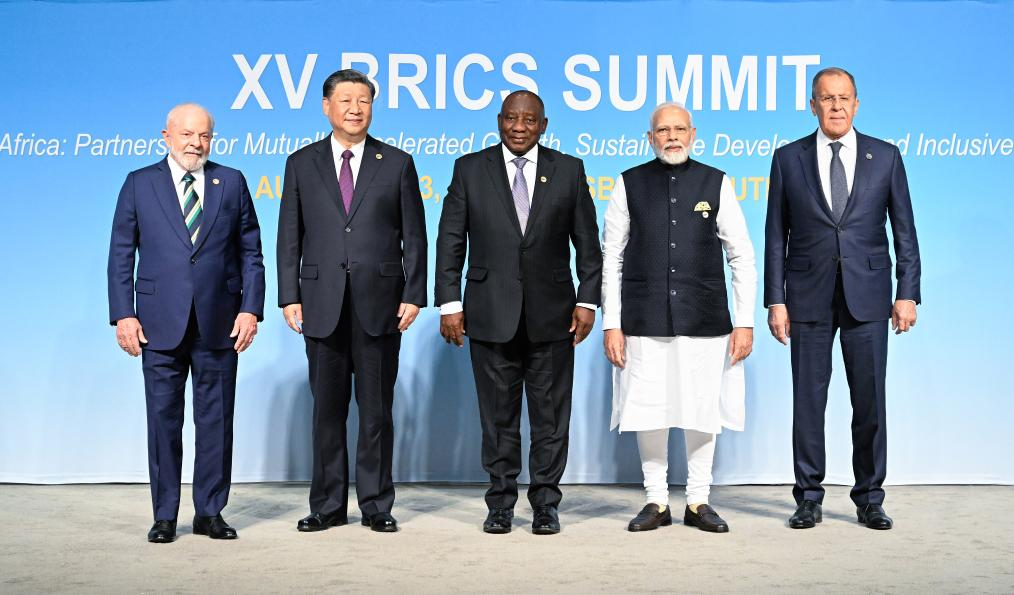 Xi says BRICS important force in shaping int'l landscape