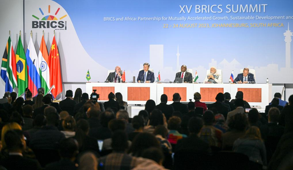 Xi says BRICS expansion historic, new starting point for cooperation