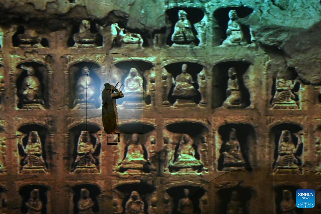 Cultural plays reflecting history and culture of Dunhuang held in Gansu, NW China