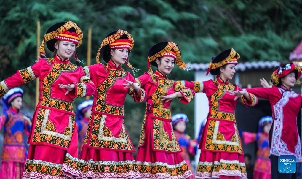 Torch Festival celebrated in Weining, SW China