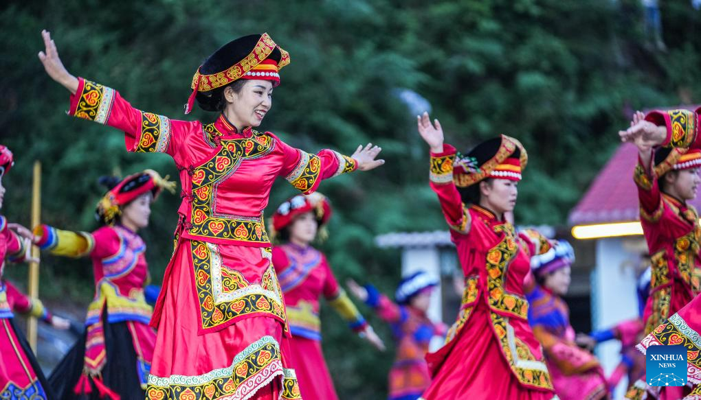 Torch Festival celebrated in Weining, SW China