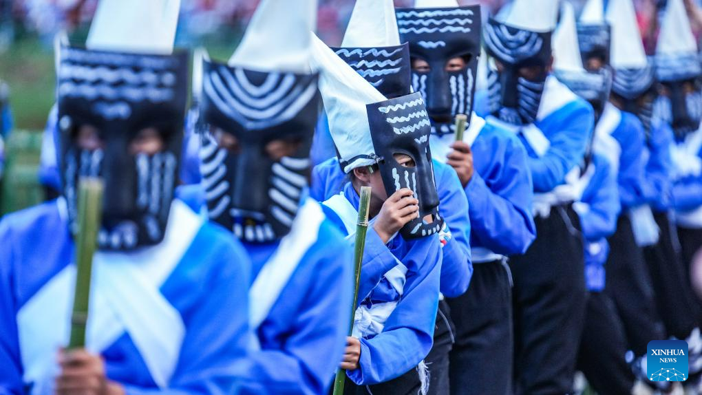 Torch Festival celebrated in Weining, SW China