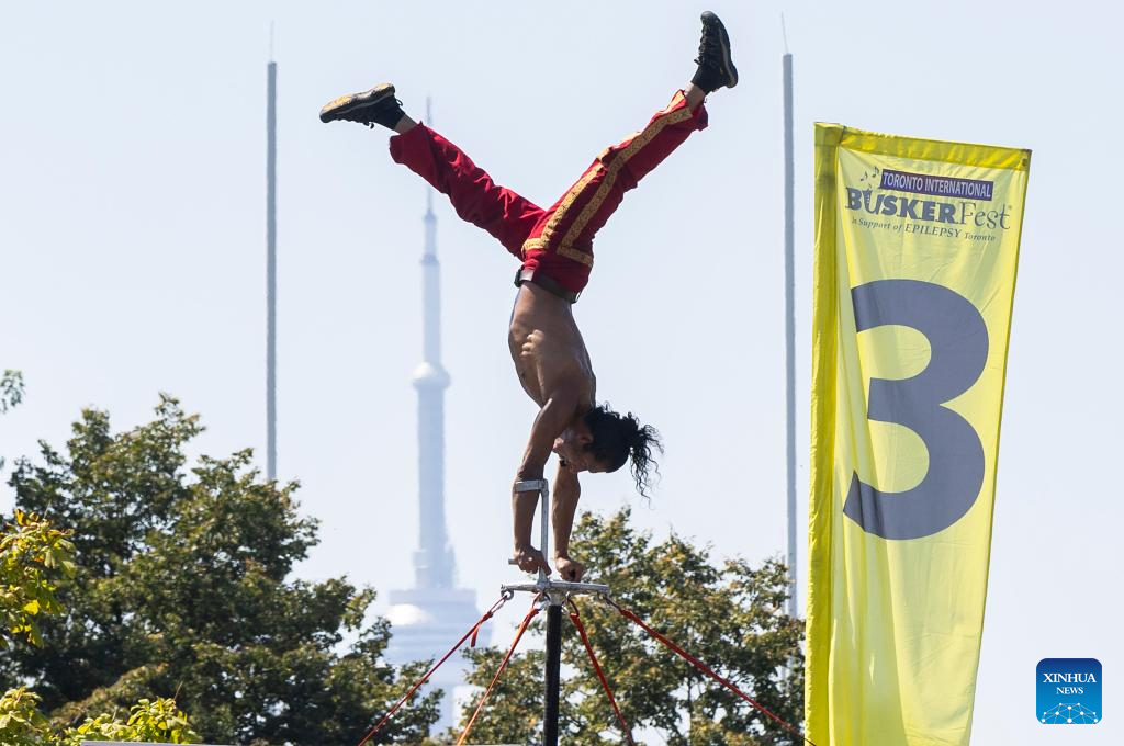 Performances presented during 2023 Toronto Int'l BuskerFest