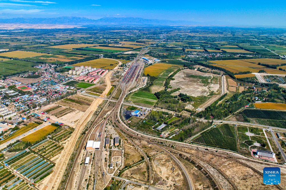 Xinjiang's Horgos Port witnesses increasing number of China-Europe freight trains