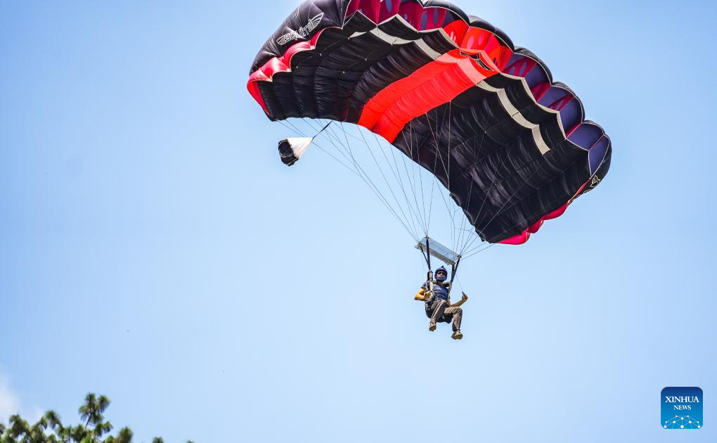 2023 Int'l High Bridge Extreme Sports Invitational Tournament held in Liupanshui, SW China
