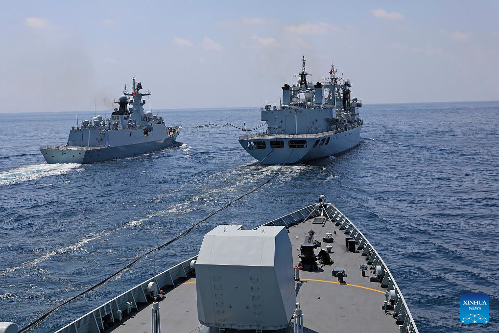 China's 45th naval fleet sets sail for escort mission in Gulf of Aden