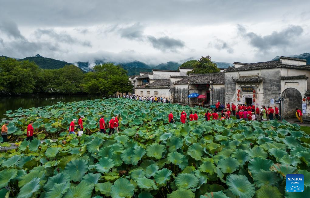 Scenery of Yixian County, E China