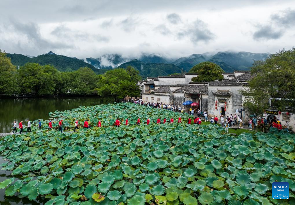 Scenery of Yixian County, E China