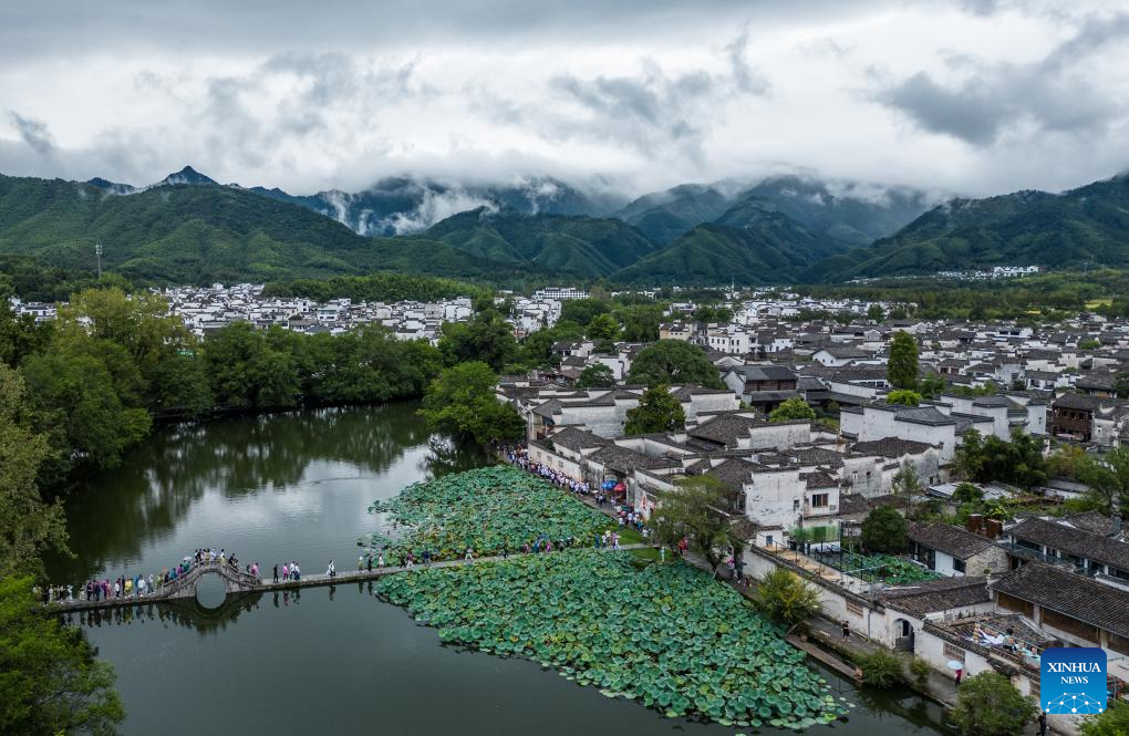 Scenery of Yixian County, E China