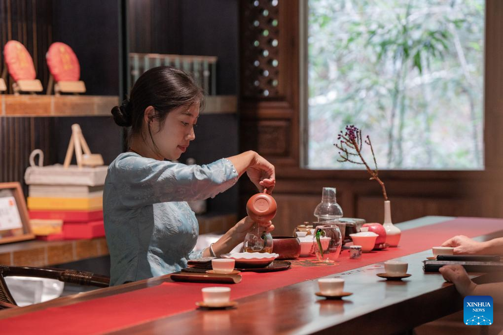 In pics: first tea culture world heritage in China's Yunnan