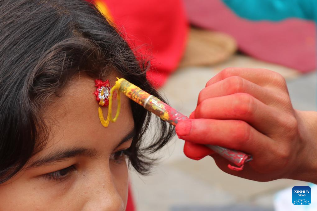 Teej Festival celebrated in Kathmandu, Nepal