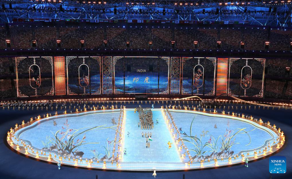 Opening ceremony of 19th Asian Games held in Hangzhou