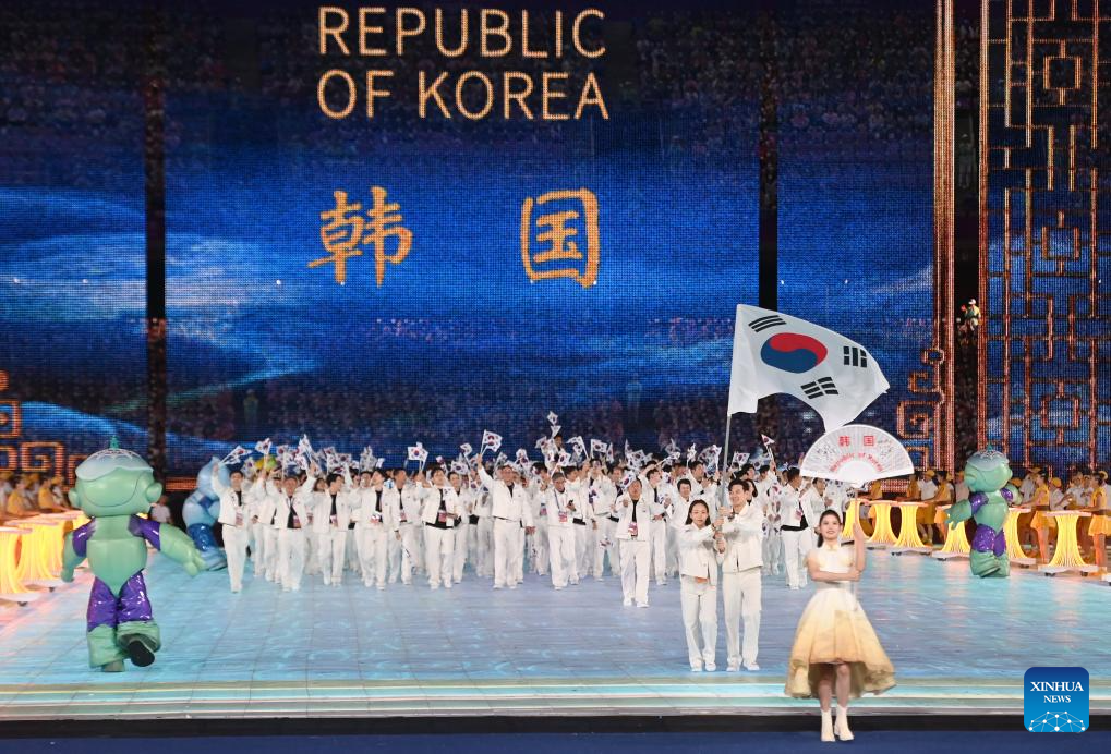 Opening ceremony of 19th Asian Games held in Hangzhou