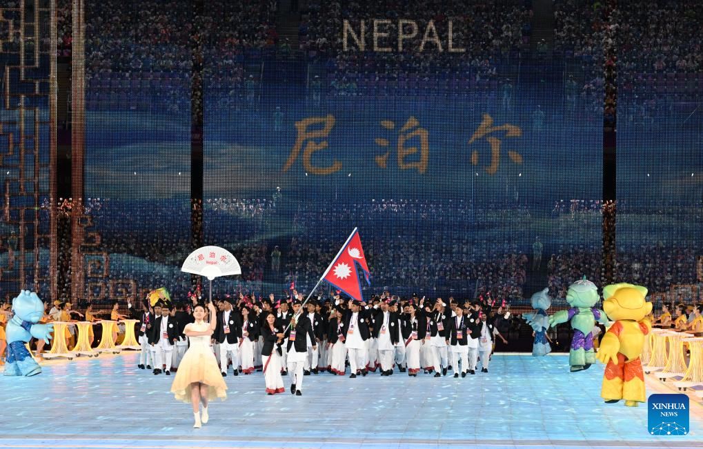 Opening ceremony of 19th Asian Games held in Hangzhou