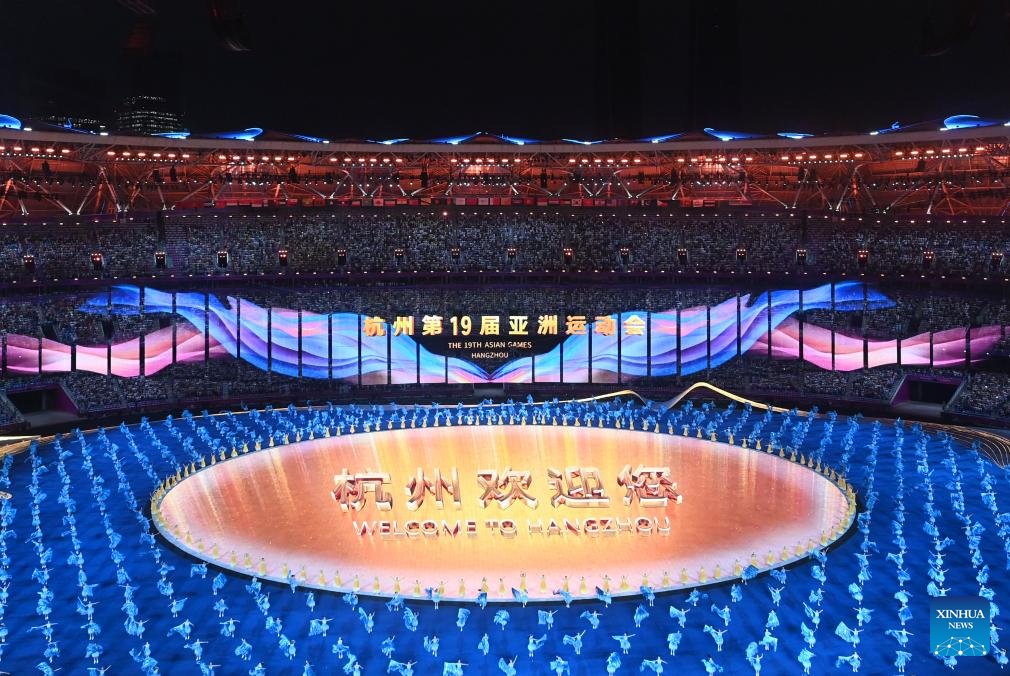 Opening ceremony of 19th Asian Games held in Hangzhou