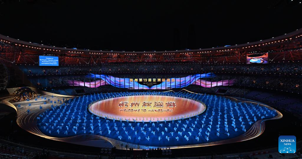 Opening ceremony of 19th Asian Games held in Hangzhou