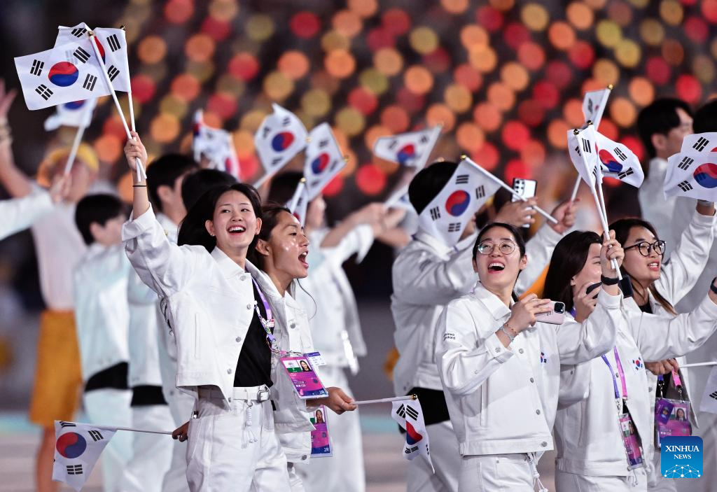 Opening ceremony of 19th Asian Games held in Hangzhou